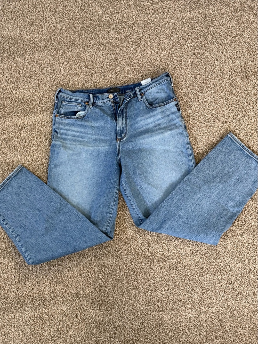 Silver Jeans Light Blue Straight Leg Jeans